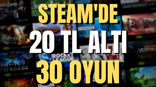 Steam Bahar İndirimleri 2023te 20 TL Altına Alabileceğiniz 30 Oyun [upl. by Aicinat]