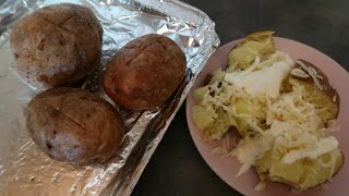 Easy Baked Potatoes Recipe  Best Perfect Roasted Potato [upl. by Carlye581]