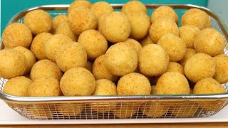 NÃO ERRE MAIS NA BOLINHA DE QUEIJO COM ESSA DICA ELA NÃO ESTOURA NA FRITURA FAÇA E VENDA MUITO [upl. by Eirameinna453]