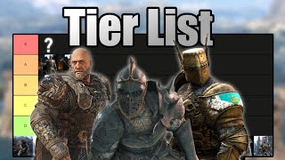 Apollyon Daubeny amp Holden make a ForHonor tier list [upl. by Lrat88]