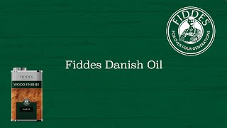 Fiddes Danish Oil [upl. by Ahsenyl]