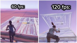 60 fps vs 120 fps [upl. by Sirtaeb]