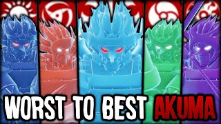 ALL Akumas RANKED From WORST To BEST  Shinobi Life 2 Bloodline Tier List [upl. by Yendor]