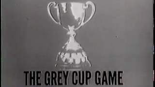 1962 CFL Grey Cup CBC Pre game show Original TV Winnipeg vs Hamilton Tiger Cats [upl. by Olsewski]