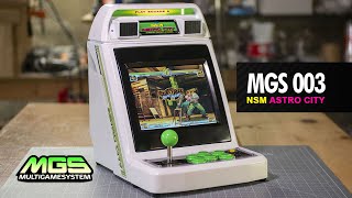 MGS 003 not so mini Astro City tabletop arcade [upl. by Akselaw666]