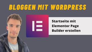 BlogStartseite mit Elementor erstellen [upl. by Farly]