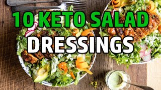 10 Keto Salad Dressings [upl. by Skylar692]