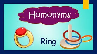 Homonyms Words List of Homonyms Homonyms Pictures  Homonyms English Grammar  Kids Entry [upl. by Shriner162]