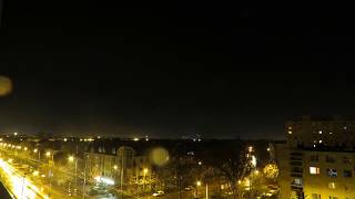 Timelapse  Szeged fireworks  New Year  20181231  Full HD 1080p  60FPS [upl. by Aninat797]