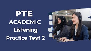 PTE Academic Listening Full Test 2 with Answers 2024 ptelistening pte [upl. by Oralla]