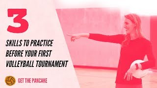 What to Practice BEFORE Your First Volleyball Tournament [upl. by Arratoon294]