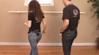 Bachata Dance Steps Reverse Basic Steps [upl. by Paxton]