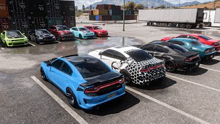 Forza Horizon 5  Mopar Street Takeover Meet amp Cruise Dodge Charger SRT Hellcat Redeye  Slideshows [upl. by Abigail]