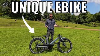 Eovolt Evening 24quot Step Thru Folding Ebike Review  Test Ride [upl. by Ina]