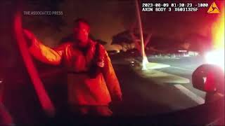 Maui police release Lahaina wildfire body cam video [upl. by Binette]