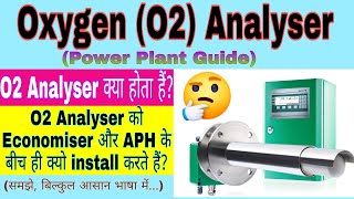 Oxygen Analyser  Why O2 analyser installed between Economiser and Air Preheater in boiler Hindi [upl. by Aisyram]