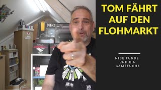 Tom fährt auf den Flohmarkt Nice Funde und ein Gamefuchs [upl. by Seta]