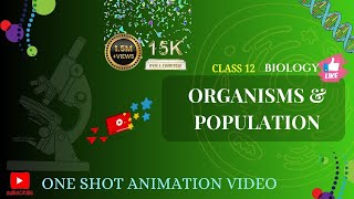 CBSE Class 12  Biology  Organisms and Population  Animation  in English [upl. by Inaej]