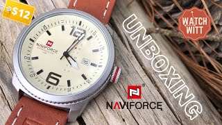 Unboxing NAVIFORCE NF9063M  12 Watch Surprised Me [upl. by Ecineg]