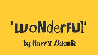 Wonderful  Harry Baker [upl. by Anividul93]