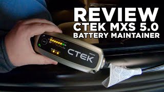 CTEK Battery Maintainer Install Review [upl. by Ruenhcs897]