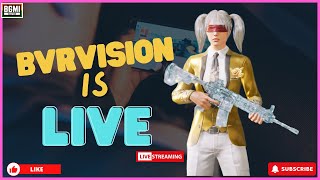 CLASSIC RUSH GAMEPLAY  😍BVRVISION IS LIVE❤️ ROAD TO 1K SUB bgmi pubgmobile [upl. by Naitsirt]