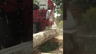 Milling some oak on my Mahoe Sawmill sawmill sawmilling [upl. by Devlen]