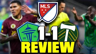 Seattle Sounders vs Portland Timbers REVIEW  MLS Decision Day [upl. by Adeys673]