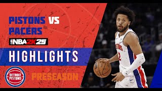 Which Team Will REIGN SUPREME Pistons vs Pacers Faceoff [upl. by Fonz]