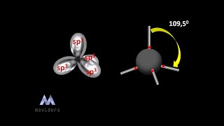 Chemistry animationCarbon hybridization types [upl. by Cordula]