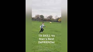 T9 SKILLZ Vs MANS BEST deFRIENDer 🐶⚽️footballskills footballtricks skills mansbestfriend [upl. by Nosirrah]