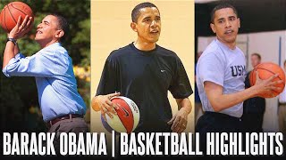 Barack Obama Ultimate Basketball Compilation ᴴᴰ [upl. by Ardnuaek]