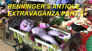 Renningers Flea Market Antique Extravaganza Mt Dora 2021 Part 1 [upl. by Tloh]