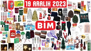 RESMİ KATALOGDAN✅ BİM 19 ARALIK 2023  BİM İNDİRİMLERİ  GIDA TEMİZLİK YILBAŞI  BİM AKTÜEL ÜRÜNLER [upl. by Nwahsud147]