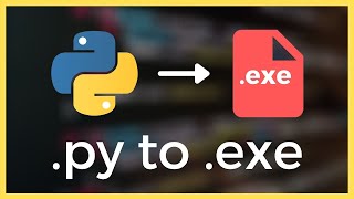 How to turn your Python file py into an exe Tutorial 2021 [upl. by Annah101]