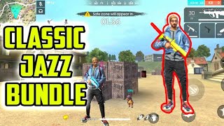 Classic Jazz Bundle Review And Gameplay  Garena Free Fire [upl. by Llerreg]