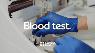 Blood Test Procedure  Nuffield Health [upl. by Giguere]