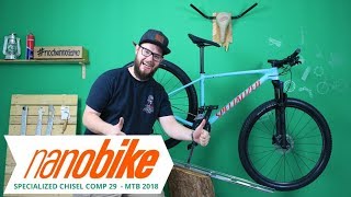 Specialized Chisel Comp 29 MTB 2018  Review [upl. by Llewxam]