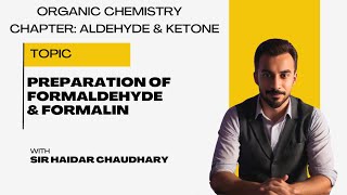 Preparation of Formaldehyde amp Formalin Laboratory Preparation  industrial preparation [upl. by Dionne]