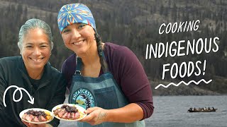 Elk Steaks with Foraged Elderberry Sauce  Cook Out with Chef Maria Hines [upl. by Yregerg]