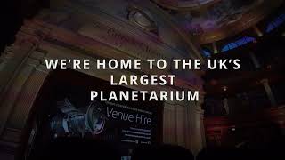 Hire the UKs Largest Planetarium at the National Space Centre Leicester [upl. by Bili]