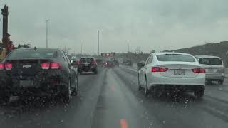 Driving from Whitby Ontario to Fairport Road in Pickering Ontario [upl. by Zipporah]