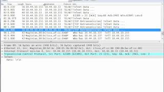 Observing TCP retransmissions with Wireshark [upl. by Dalton]