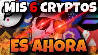 🚨DE EXTREMA URGENCIA🚨LAS ÚNICAS 6 CRYPTOS QUE COMPRARÉ EN LA CAÍDA‼️ ABSOLUTAMENTE NECESARIO [upl. by Lissie830]