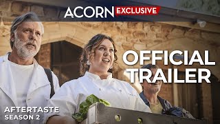 Acorn TV Exclusive  Aftertaste Season 2  Official Trailer [upl. by Lune]