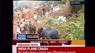 Air India Express aircraft crashes at Mangalore airport BBC reports [upl. by Llenil471]