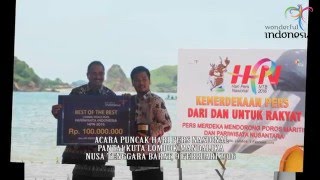 Menteri Pariwisata Pada Puncak Hari Pers Nasional 2016 [upl. by Alaham]