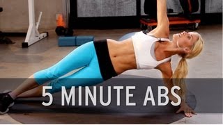 How to Lose Belly Fat 5 Minute Abs [upl. by Sven]