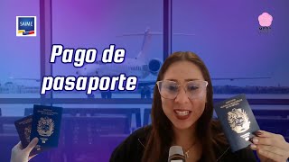 CÓMO PAGAR EL PASAPORTE VENEZOLANO 2024 [upl. by Worrad]