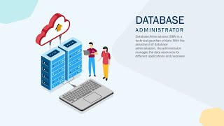 Database Administrator DBA Animated Slides [upl. by Ankeny]